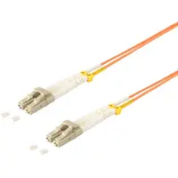 S-Conn LC/UPC Duplex optical fiber kabel | OM2 | LSZH | oranje | 5 meter