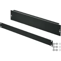 Rittal 1U 19-Inch Blindpaneel Zwart RAL9005 - 7151005 [2 Stuks]