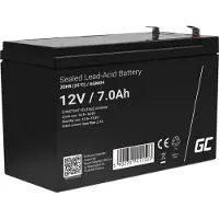 Green Cell 12V 7Ah (6.3mm) 7000mAh VRLA AGM accu