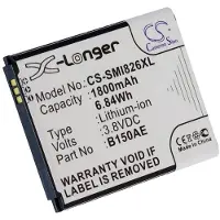 123accu Samsung B150AE accu (3.7 V, 1800 mAh, huismerk)
