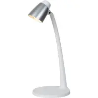 Lucide Bureaulampje Ludo wit