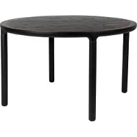 Zuiver Storm Eettafel - Ø 130 cm - Zwart