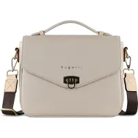 Bugatti Schoudertas 'Ella' beige / bruin