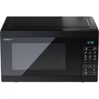 Sharp YC-MG81E-B, Inbouwmagnetron met grill, 28 liter, 900 watt, Ingebouwd display, Touchbediening