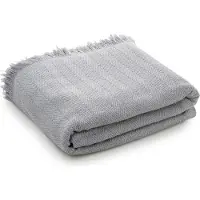 Hannah Home - Bankhoes - Lichtgrijs - 170 x 205 cm