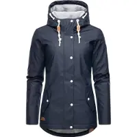 Ragwear Functionele jas 'Marge' navy / lichtgrijs