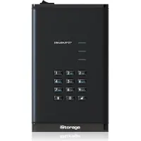 ISTORAGE diskAshur DT3 HDD – externe harde schijf – 22TB – USB – 256-bit – Zwart