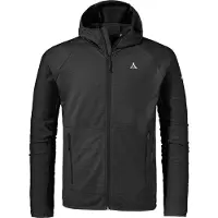 Schöffel Funktionele fleece-jas 'Cascata' zwart / wit