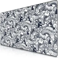 Titanwolf gaming muismat XXXL 1200 x 600 mm - Koimotief - antislip - afwasbaar