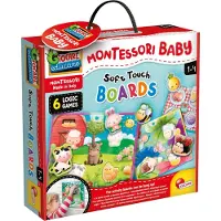 Lisciani montessori baby soft touch boards
