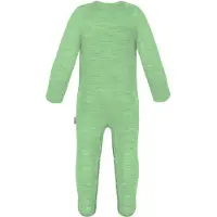 Normani Rompertje/body 'Levin' groen / wit