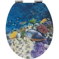Wenko Toiletzitting Fish