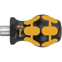 Wera 811/1 ESD Stubby Bits-Handhouder, magnetisch, 1/4" x 54 mm - 05008881001