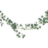 Chaks Eucalyptus - slinger - groen - 173 cm - kunstplant - bruiloft decoratie - versiering