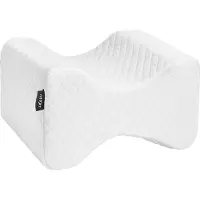 Nexxt Leg Cool Pillow Kniekussen – Zijslaapkussen voor in Bed – Ergonomisch Kussen – Ondersteunt Heup, Knie en Rug – Wasbare Hoes – Wit