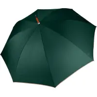 Kimood Automatische Paraplu KI2020 - Bottle Green / Beige - One size