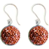 Charme Bijoux Allergievrije oorbellen Olena roestbruin-