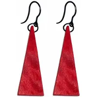 Charme Bijoux Allergievrij hout rood zwart Saheli-