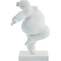 Lene Bjerre Serafina decoratie vrouw dansend 23 cm White