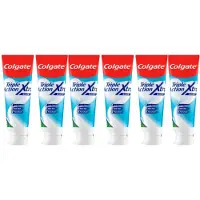 Colgate Triple Action Whitening tandpasta - 6x75ml - Voor Witte Tanden - Voordeelverpakking