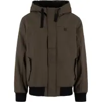 Brandit Tussenjas 'Essential' kaki / zwart
