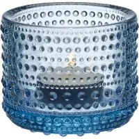 Iittala Theelichthouder Kastehelmi Aqua 6,4 cm