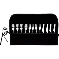 Hardanger Bestikk Cutlery Bag Cutlery - Serveerbestek Black - 755099