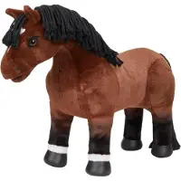 LeMieux Speelpony Chancer - Renpaard met Slim Kort Haar - Superzachte Vacht voor Borstelen & Spelen - Één Maat