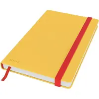 Leitz Cosy Notitieboek A5 Soft Touch Gelijnd - Notitieboek Hardcover - Warm Geel