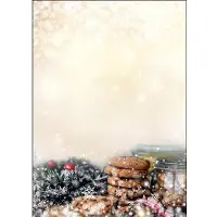 Sigel Weihnachts-Papier A4 DP304 90g,Winter Smell 25 Blatt