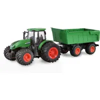 Amewi 22635 RC Traktor mit Kipphänger LiIon 500mAh grün/6+
