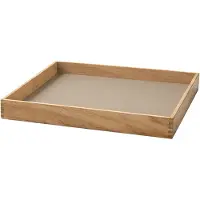 Lind DNA Dienblad Square S Even Nupo Clay Brown / Teak