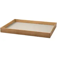 Lind DNA Dienblad Square M Even Nupo Oyster White / Teak