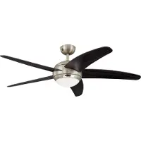 WESTINGHOUSE Bendan ventilator met afstandsbediening BENDAN, hout donker, Hout, Modern