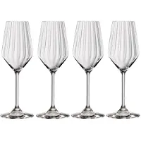Spiegelau Lifestyle Champagne Glass 31 Cl 4 Pcs - Champagneglazen Kristalglas Clear - 4450177