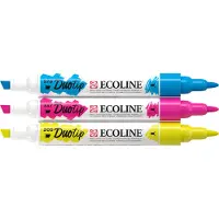 Talens Ecoline duotip markers primaire set, 3dlg.