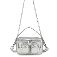 Núnoo Recycled Cool Helena | Crossbody tas | zilver