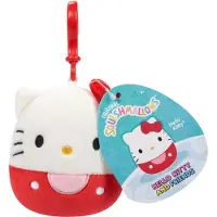 Squishmallows - 9 cm Clip-on Hello Kitty and Friends - Hello Kitty
