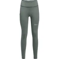 Jack Wolfskin Klintal Leggings Groen S Vrouw