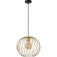 Lucide Hanglamp Danza Ø 40cm goud