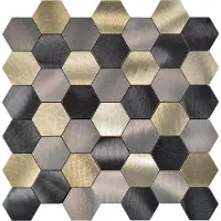 BES LED Zelfklevend Mozaïek Hexagon Nela