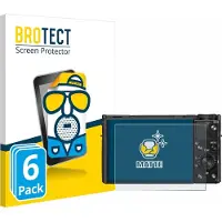 BROTECT - Screenprotector voor Sony Cyber-Shot DSC-RX100 VIIA - Folie Beschermfolie matte 6 Stuks