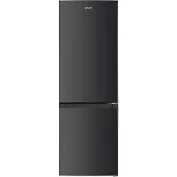 Wiggo WR-CD18C(DX)- Vrijstaand - Koel-vriescombinatie - 60 cm - 315 liter - 40 dB - Energieklasse C - 5 jaar garantie - Donker Roestvrijstaal