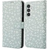 IMoshion Design Bookcase voor de Samsung Galaxy A16 - Smoke Green Flowers