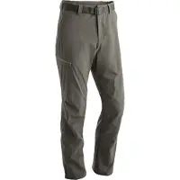 Maier Sports - Nil - Trekkingbroek 31 - Short, bruin/grijs