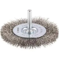 Bosch 6MM SCHIJFBORSTEL 80 GEGOLFD 0.2 INOX