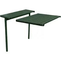 Cane-Line Bliss verlengblad en poten 81x130 cm Dark green