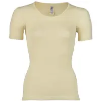Engel - Women's Kurzarm Shirt - Merino-ondergoed 46/48, beige