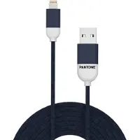 Pantone Usb A naar Lightning Kabel 1,5m Blauw