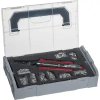Nws 338-22 Perstang Adereindhulzen 0.5 tot 16.0 mm² Incl. spanningstester, Incl. assortiment adereindhulzen in koffer